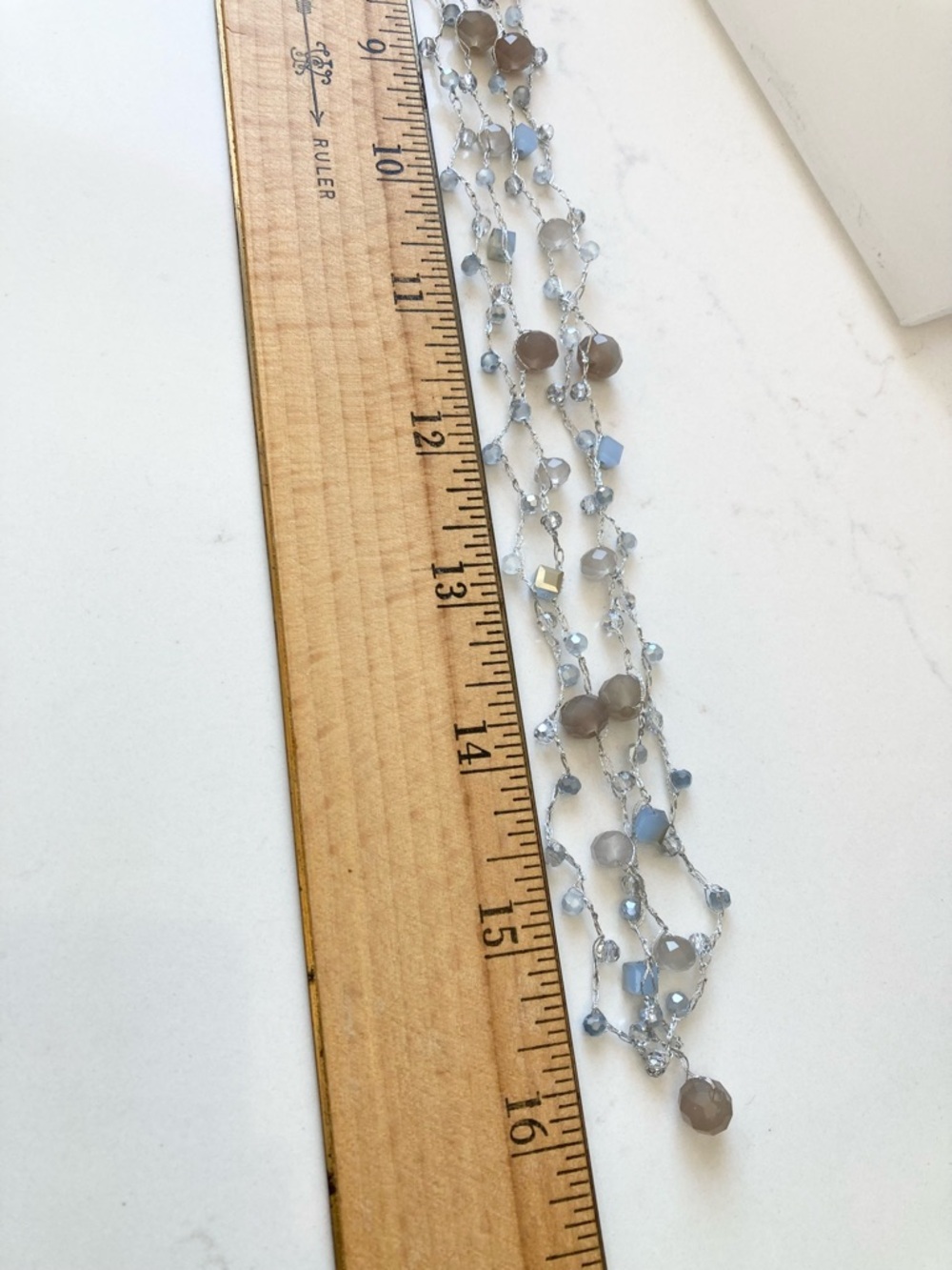 Boho Chic Double-Strand Beaded Necklace - Picture 5 of 5